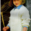 Traditional Aran Sweaters - Child large